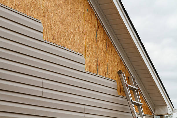 Professional Siding Installation technician working in Westwood, KY